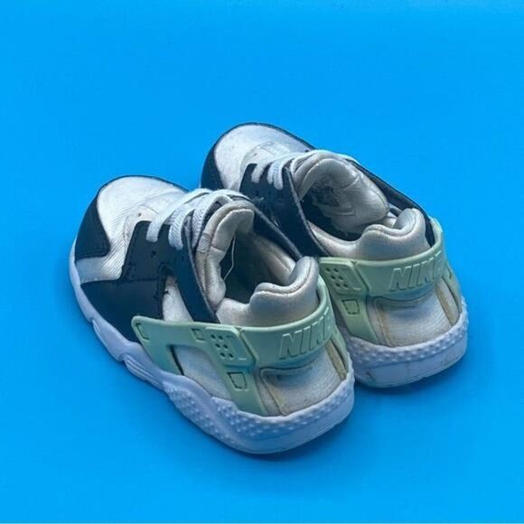 Nike Huarache Run (TD) White / Mint Foam / Black - Picture 4 of 4